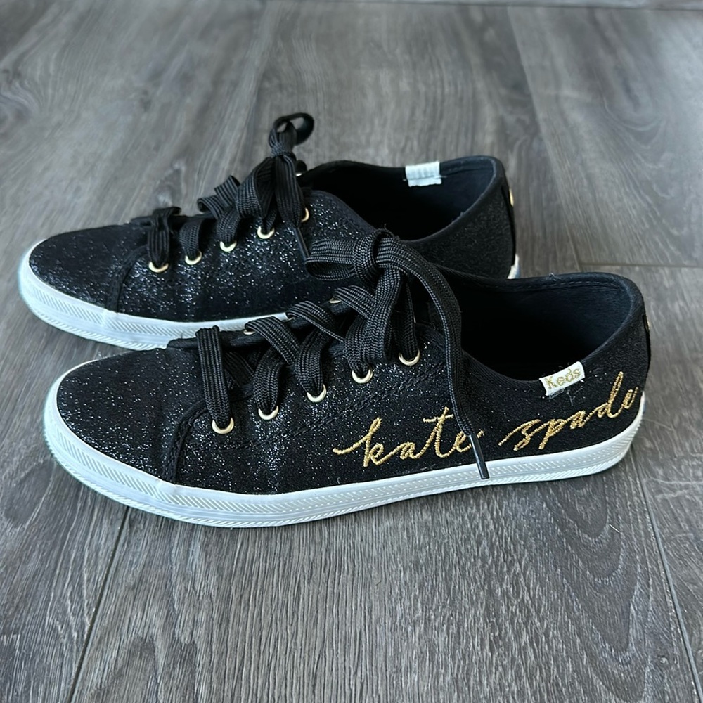 Girls Kate Spade x Keds tennis shoes